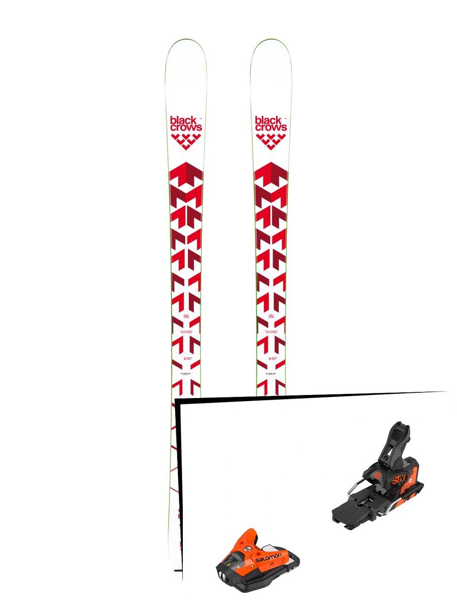 Set: Black Crows Vertis Birdie 2019 + Salomon STH2 WTR 13 orange/black - Bild 1
