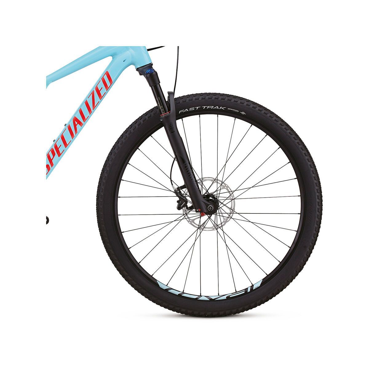 Specialized Epic Comp, gloss light blue/rocket red - Bild 4