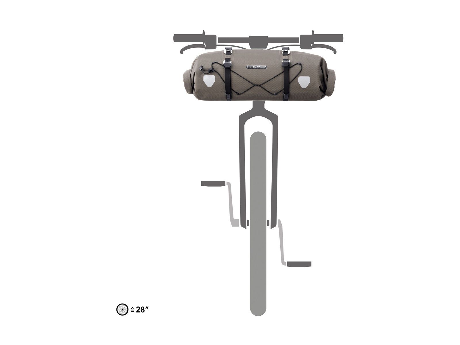 ORTLIEB Handlebar-Pack Flex, dark sand - Bild 7