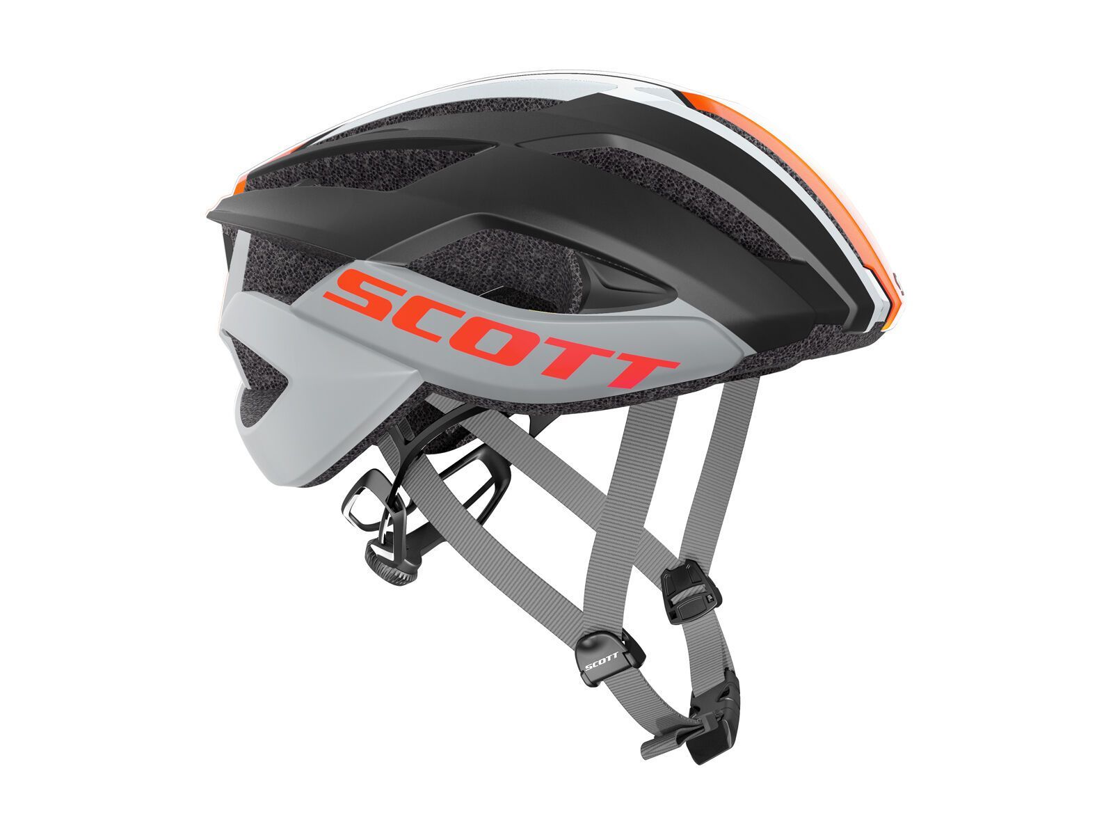 Scott Arx Plus Helmet, grey/orange - Bild 1