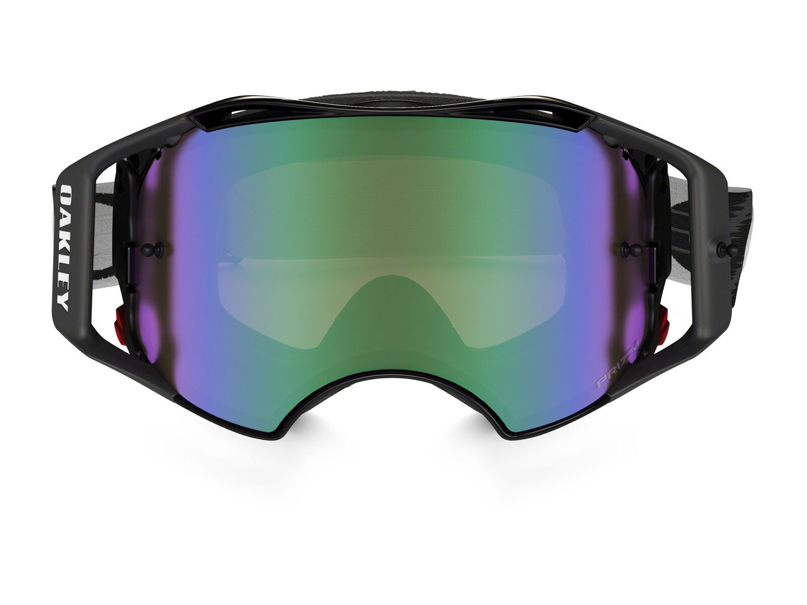 Oakley Airbrake MX Prizm, jet black/Lens: prizm mx jade - Bild 3