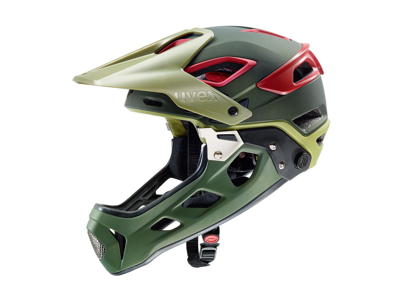 uvex jakkyl hde, olive red mat - Bild 1