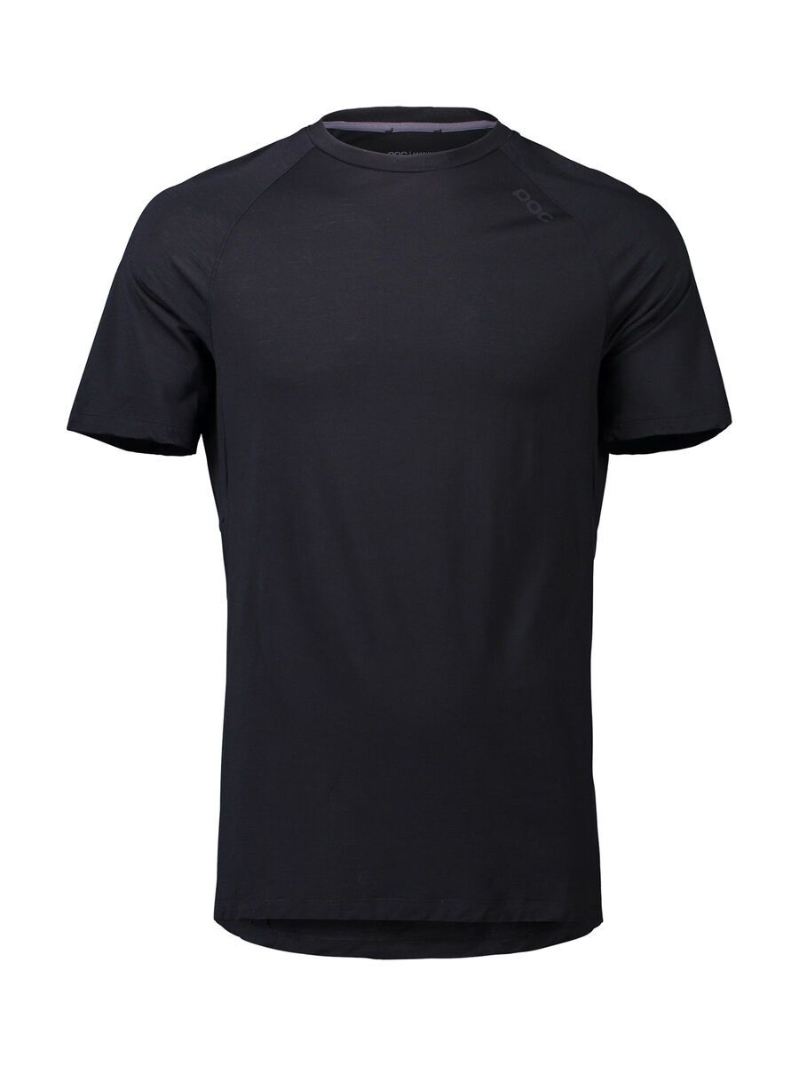 POC M's Light Merino Tee, uranium black - Bild 1