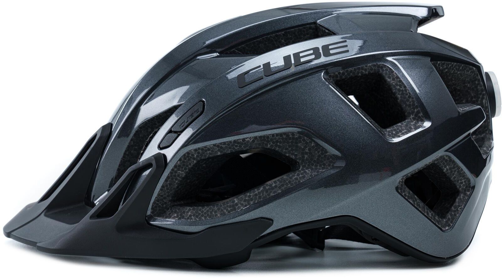 Cube Helm Quest, glossy iridium black - Bild 2