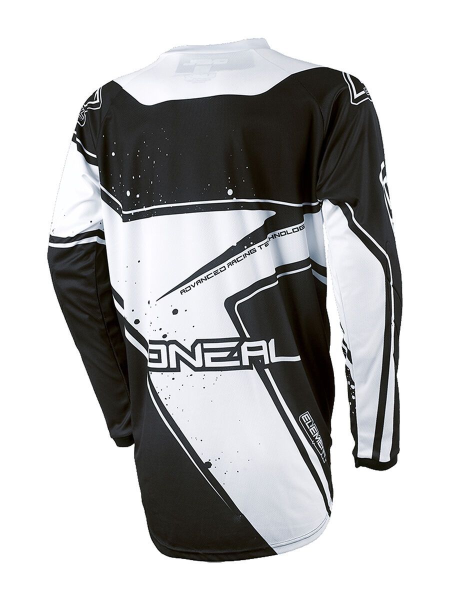 ONeal Element Jersey Racewear, black/white - Bild 2