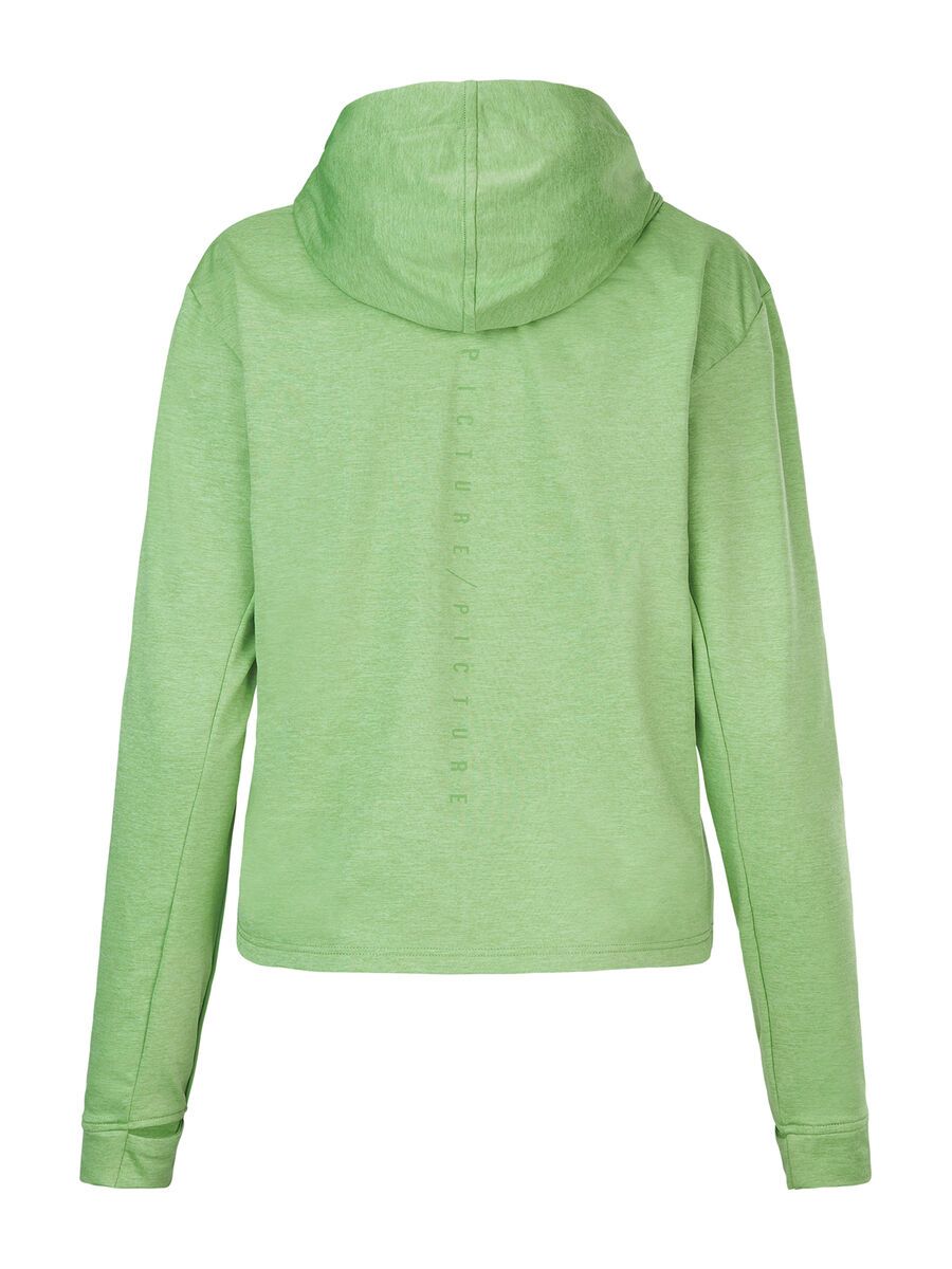 Picture Celest FZ Tech Hoodie, absinthgreen - Bild 2