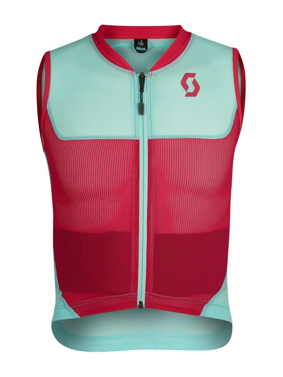 Scott AirFlex Junior Vest Protector, mint green/virtual pink - Bild 1