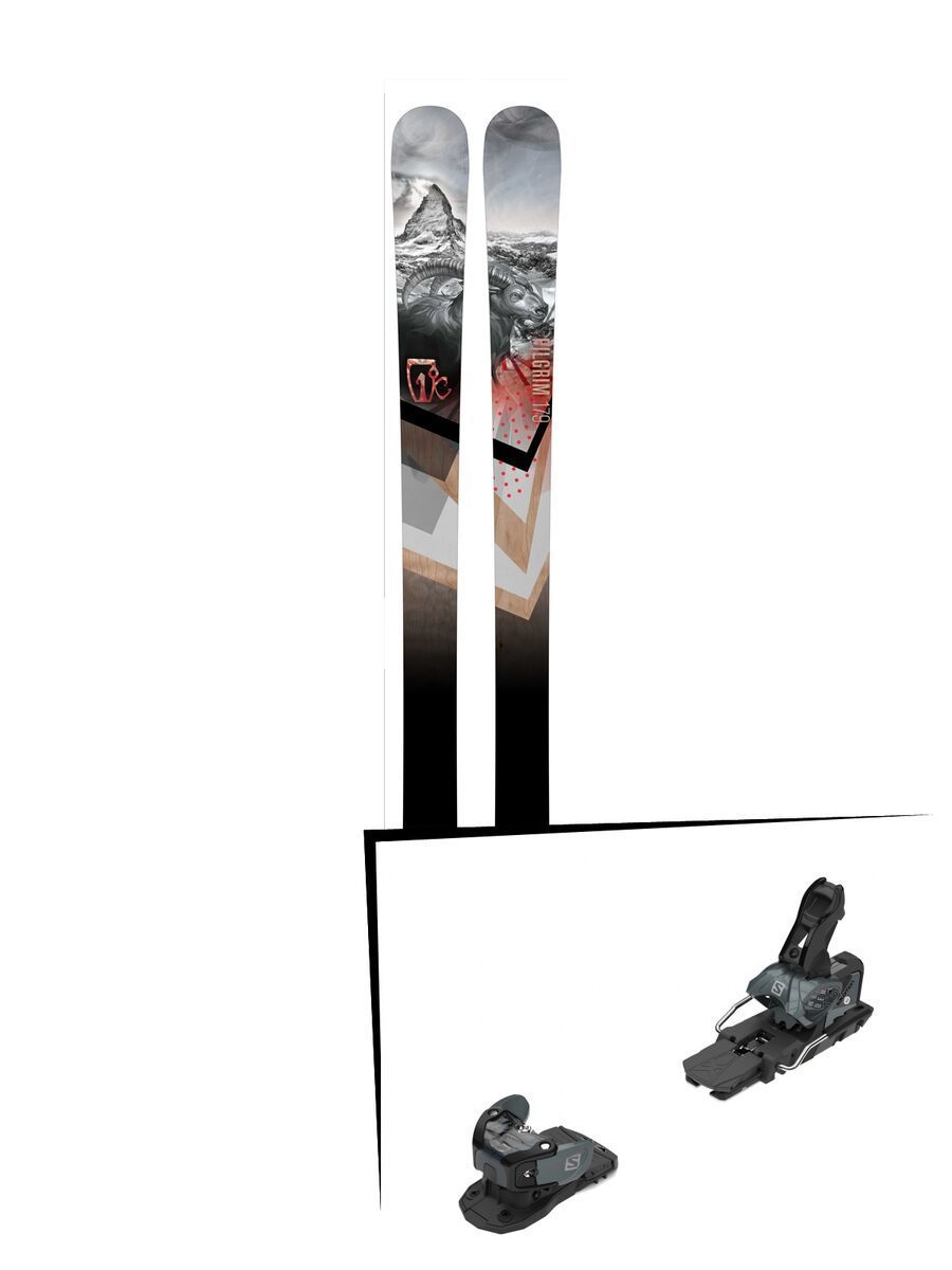 Set: Icelantic Pilgrim 2016 + Salomon Warden MNC 13 (2212340) - Bild 1