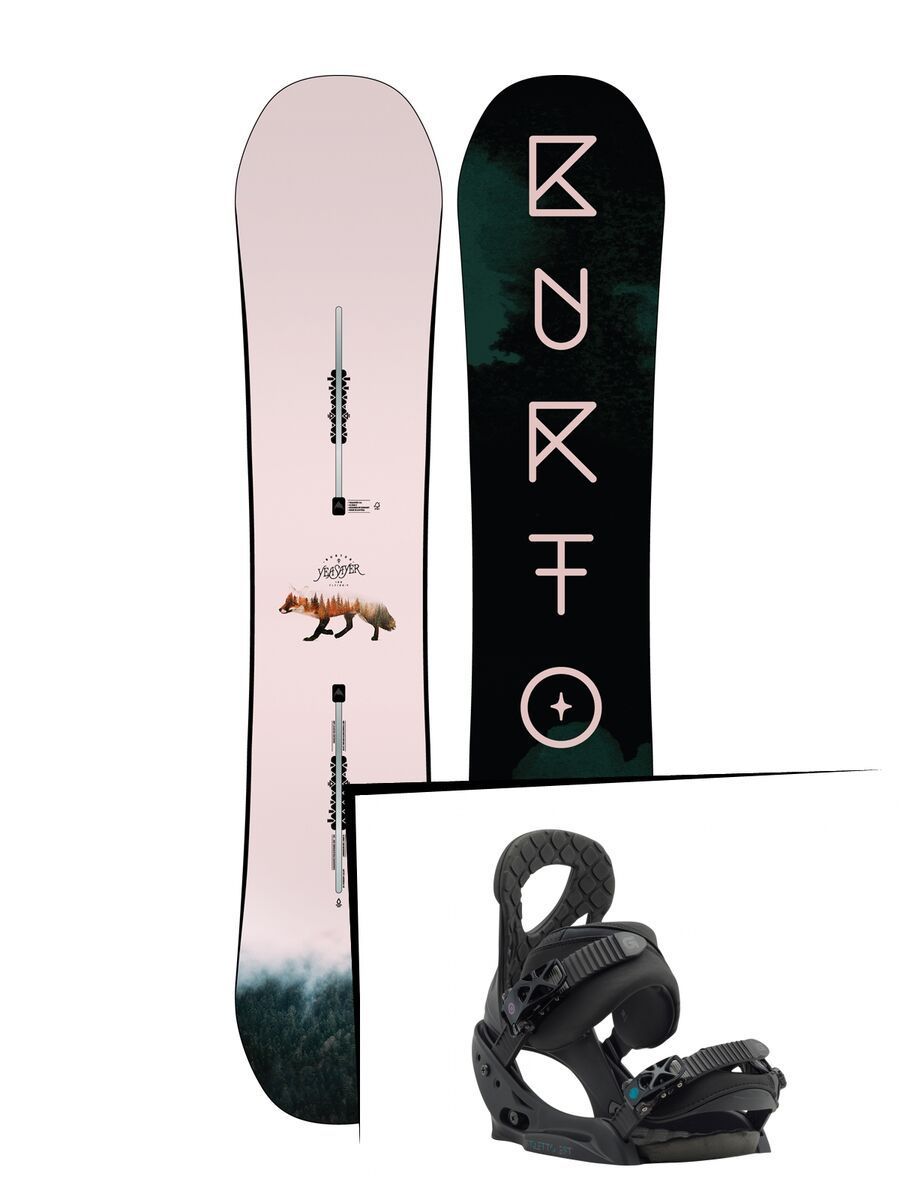 Set: Burton Yeasayer Flying V 2019 +  Stiletto EST (1931130S) - Bild 1