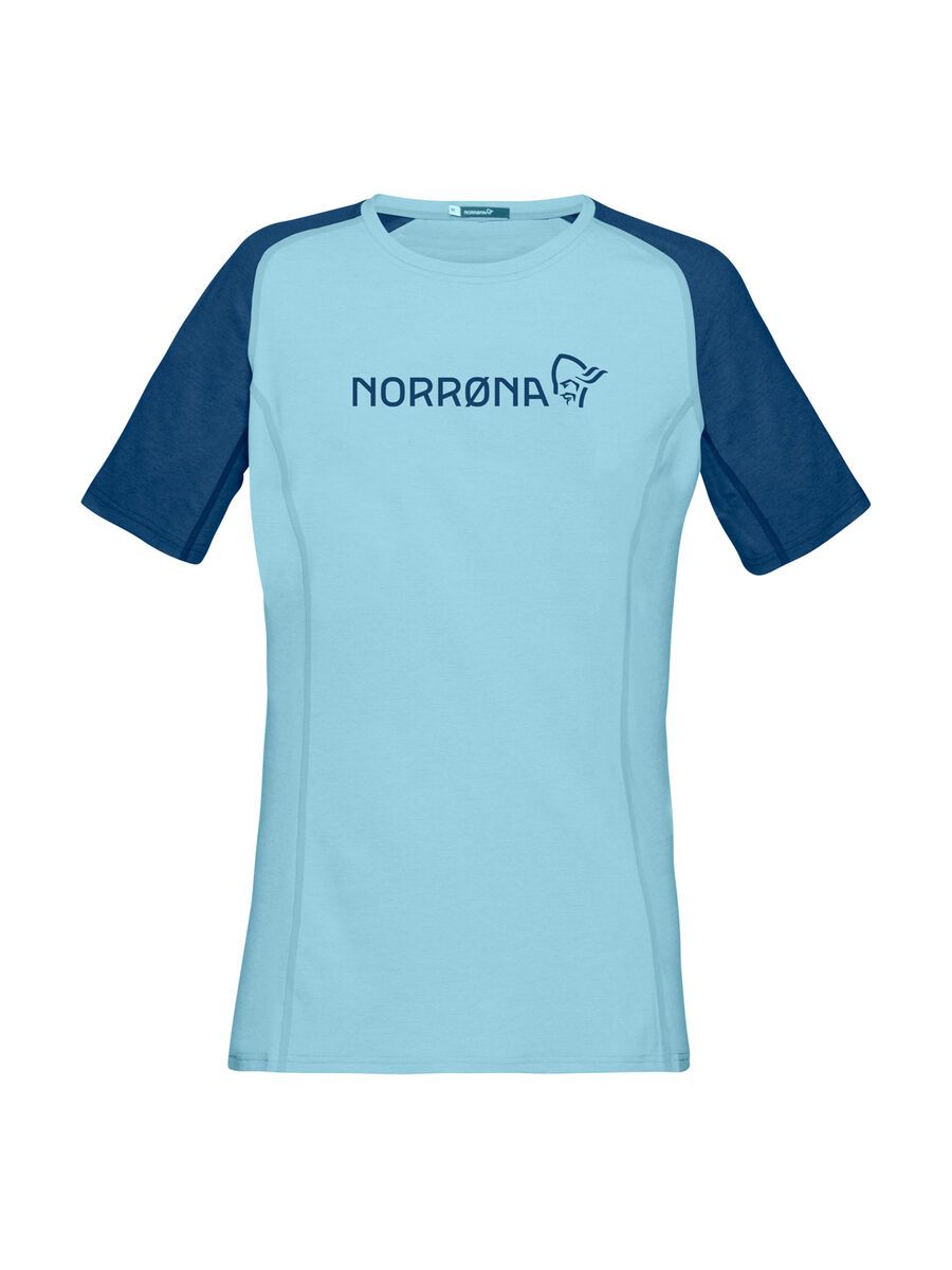 Norrona fjørå equaliser lightweight T-Shirt (W), trick blue - Bild 1