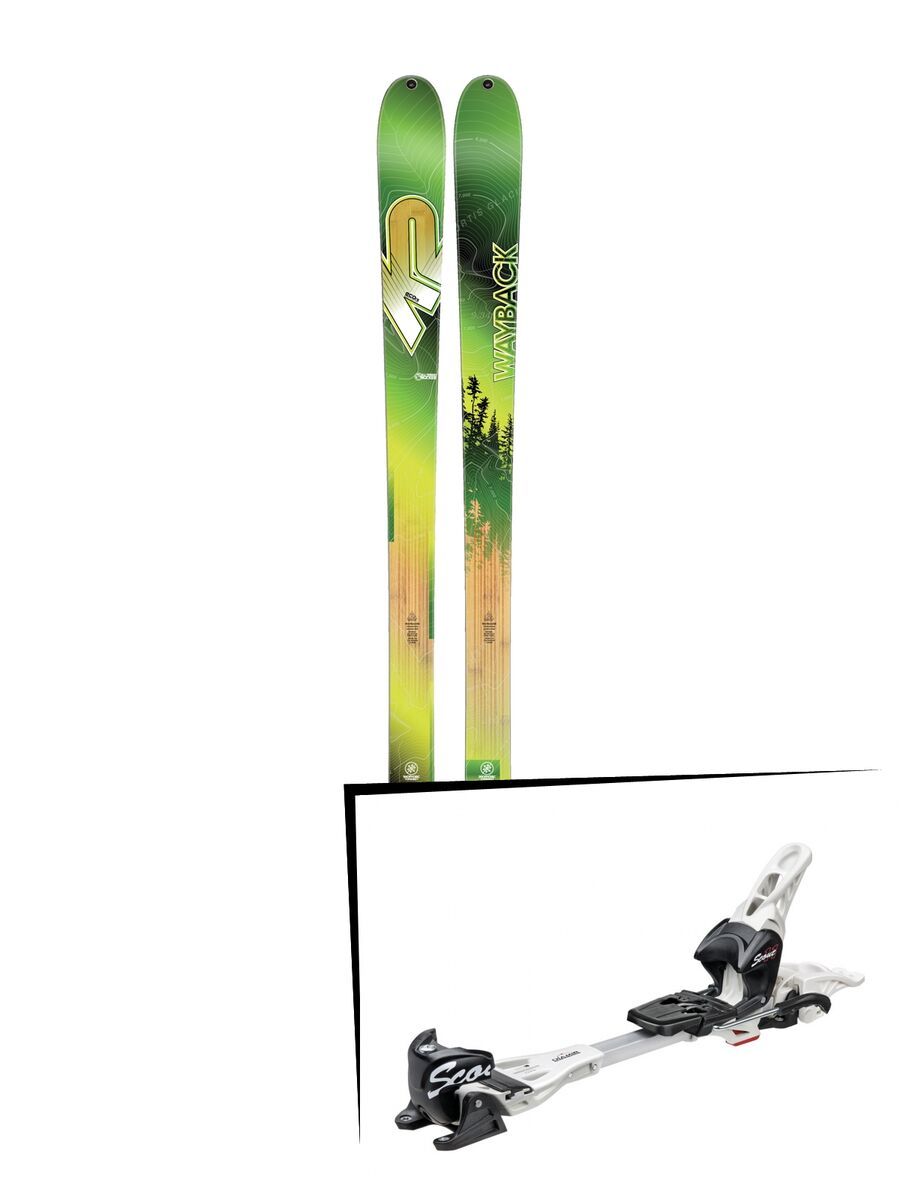 Set: K2 SKI Wayback 88 ECOre 2017 + Fritschi Diamir Scout 11 (1963305) - Bild 1