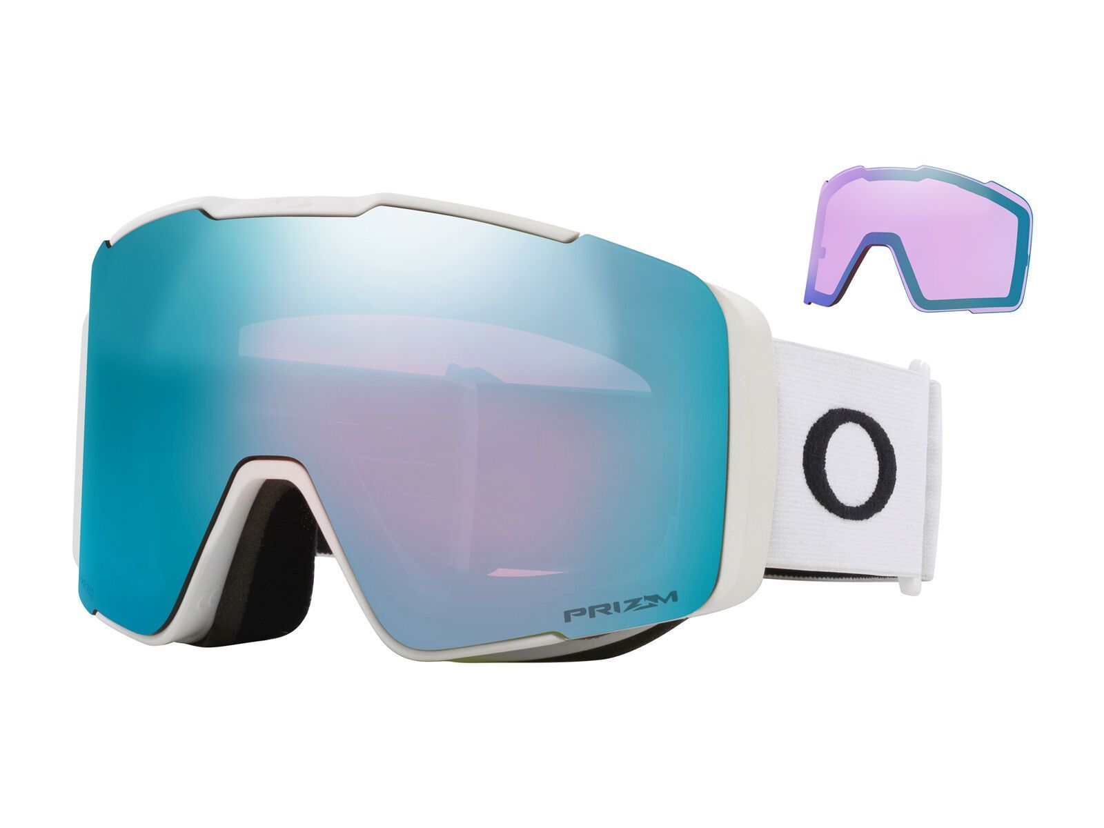 Oakley Line Miner Pro L, Prizm Snow Sapphire / matte white - Bild 5