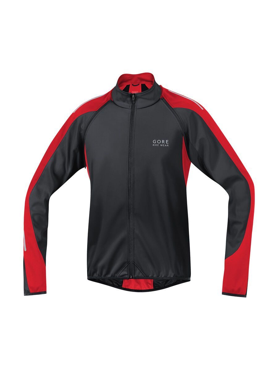 Gore Bike Wear Phantom 2.0 Windstopper SO Jacke, black red - Bild 1