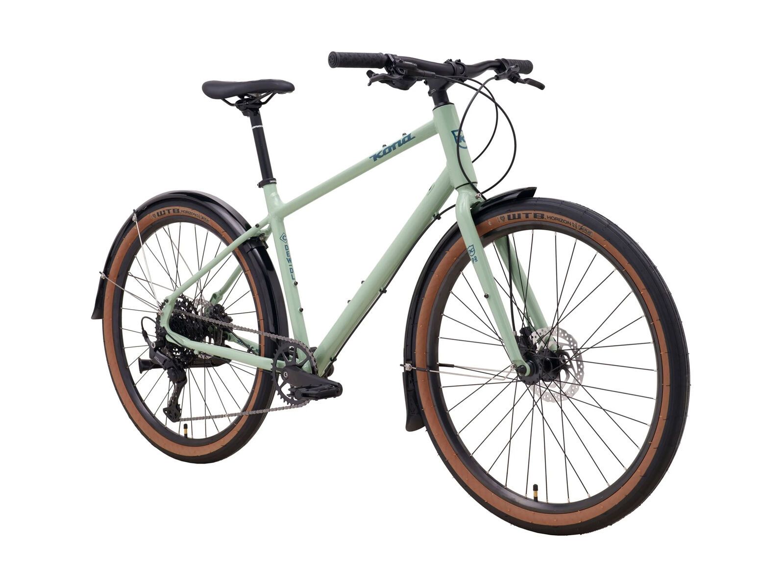 Kona Dew DL, gloss jade w/storm blue decals - Bild 2