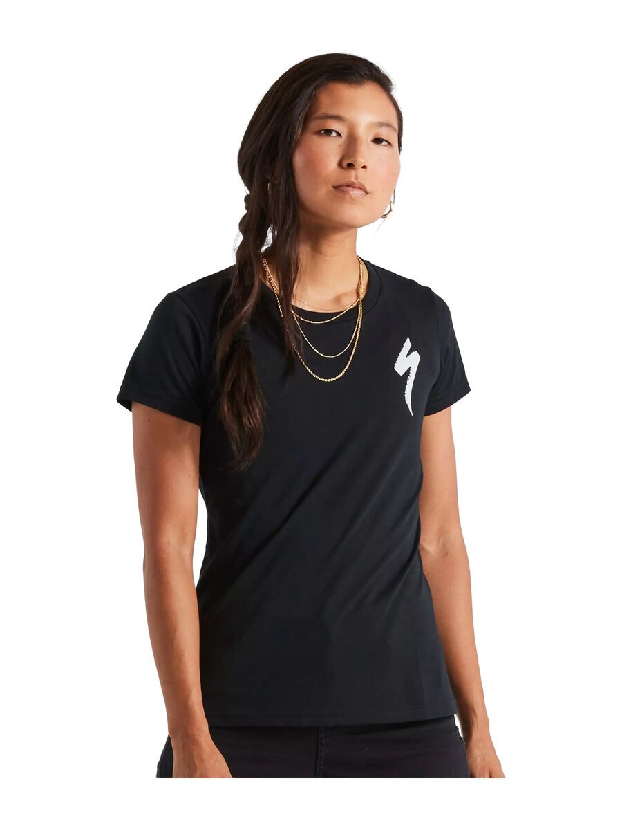 Specialized S-Logo T-Shirt Damen kurzarm, black - Bild 3
