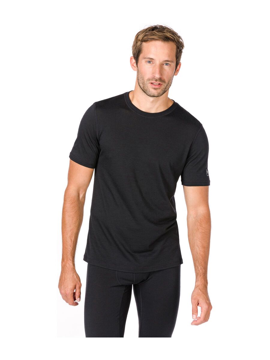 super.natural M Base Tee 140, jet black - Bild 3