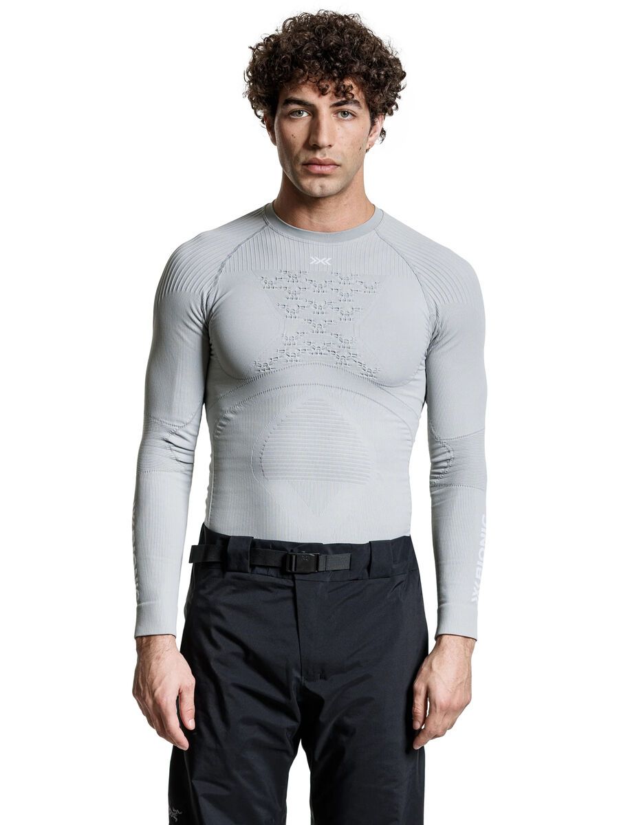 X-Bionic Energy Accumulator 4.0 Shirt LG SL Men, seal grey/light grey - Bild 3