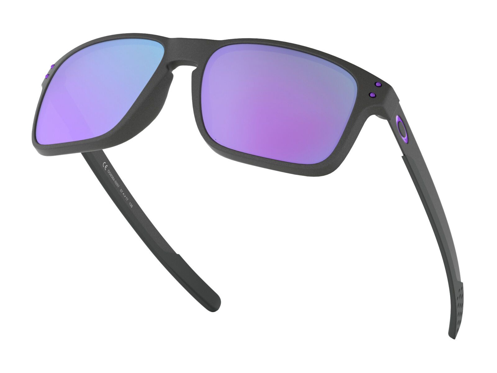 Oakley Holbrook Mix, steel/Lens: violet iridium - Bild 5