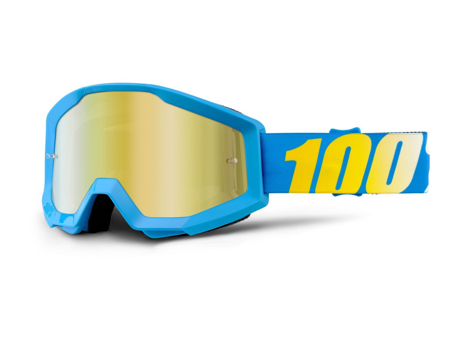 100% Strata, blue/Lens: mirror gold - Bild 1