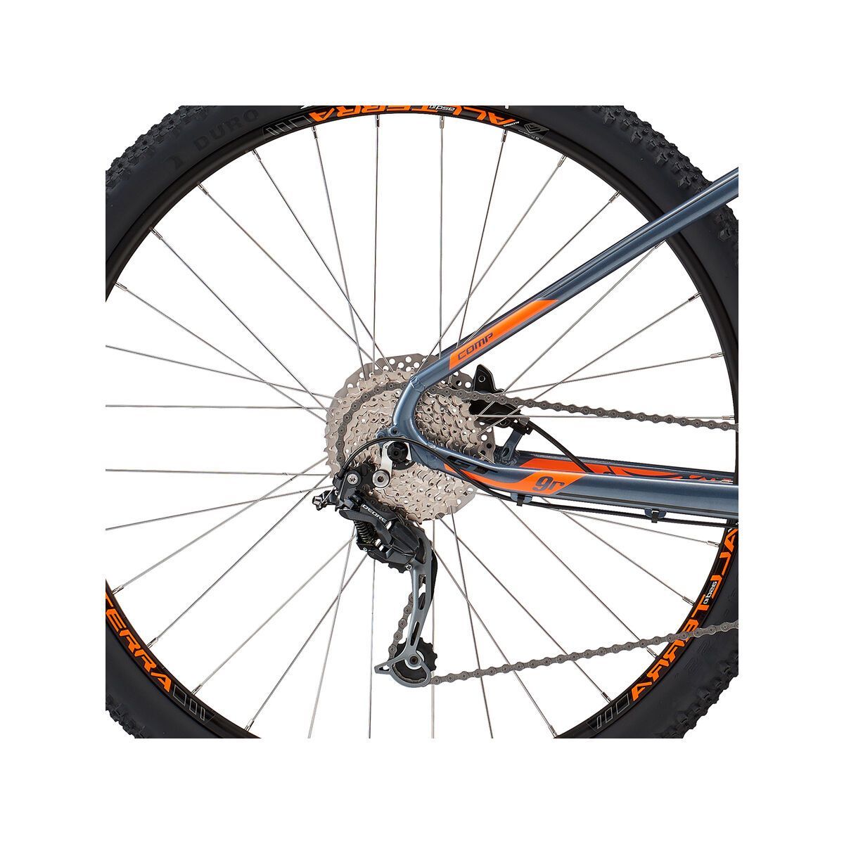 GT Avalanche Comp 27.5, gloss blue silver w/ orange & black - Bild 5