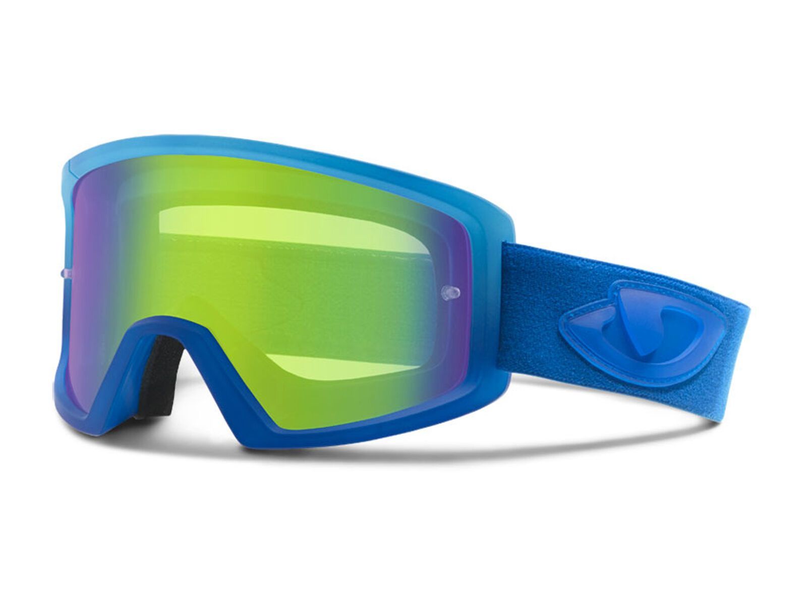 Giro Blok MTB inkl. Wechselscheibe, blue/Lens: loden green, clear - Bild 1