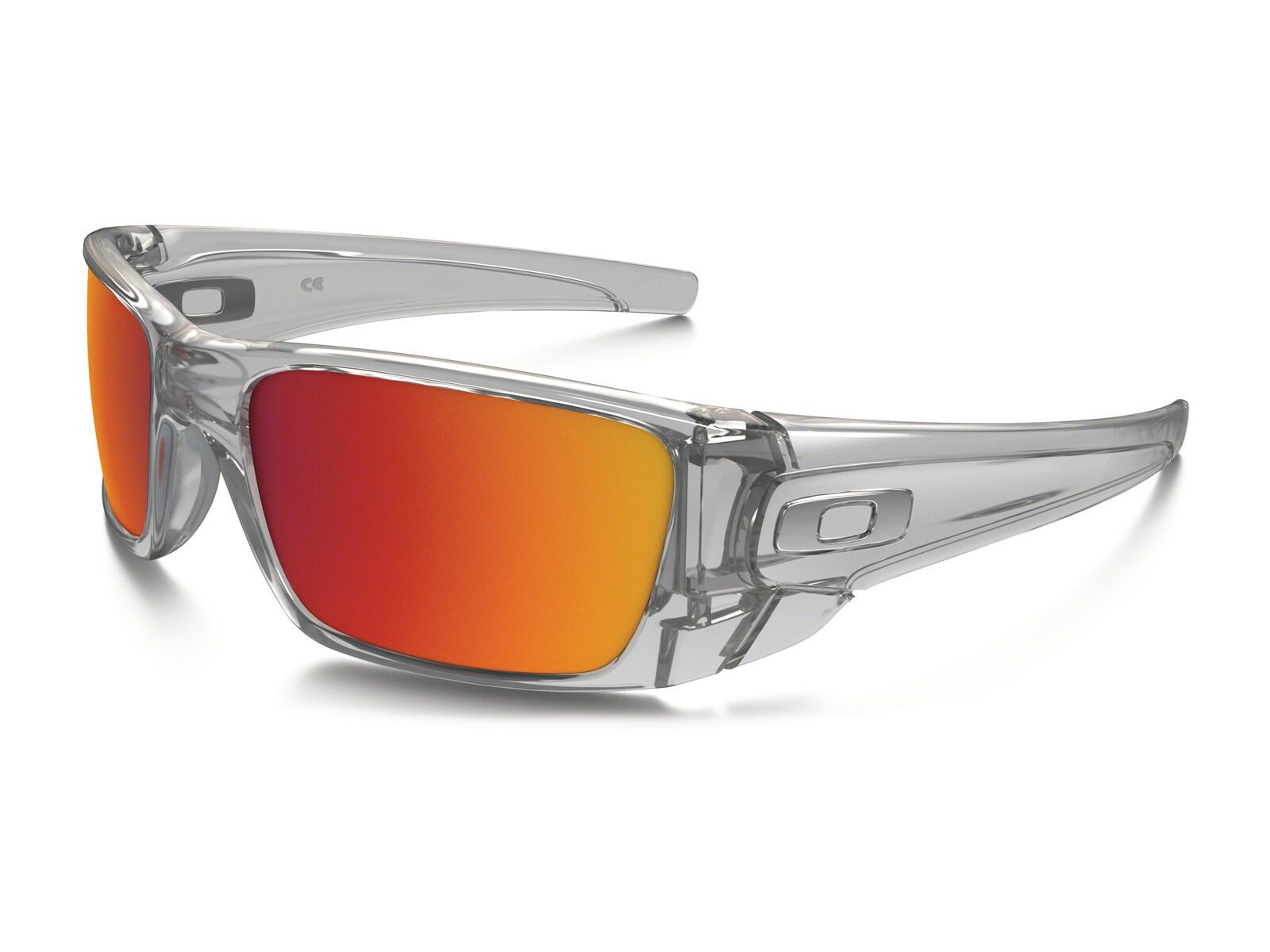 Oakley Fuel Cell, polished clear/Lens: torch iridium - Bild 1