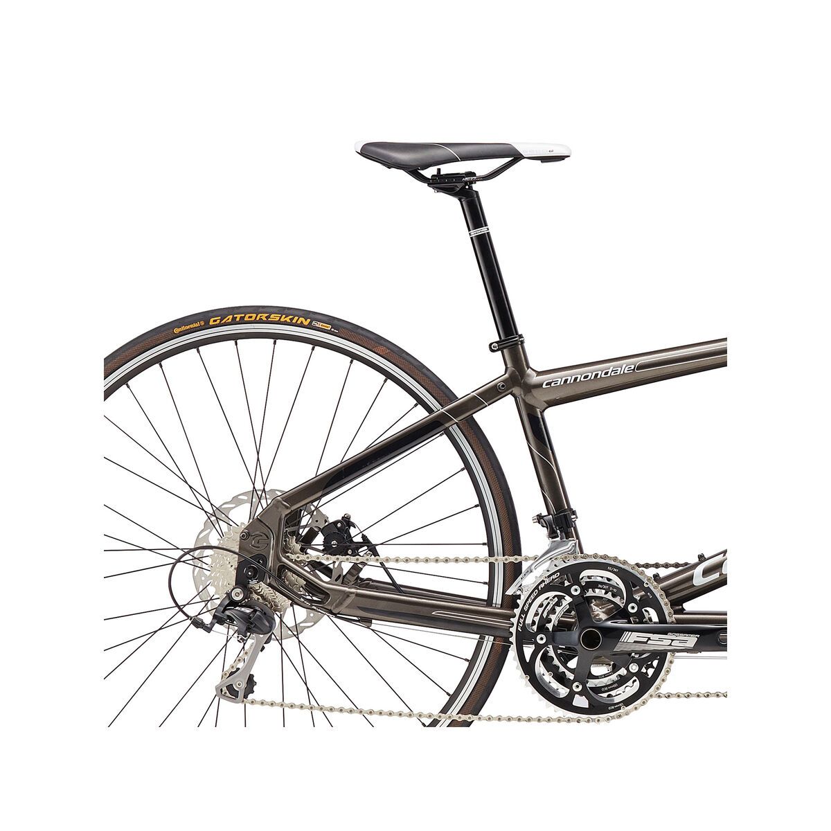 Cannondale Road Tandem 2, anthracite w/ fine silver, cashmere and jet black, gloss - ANT - Bild 4