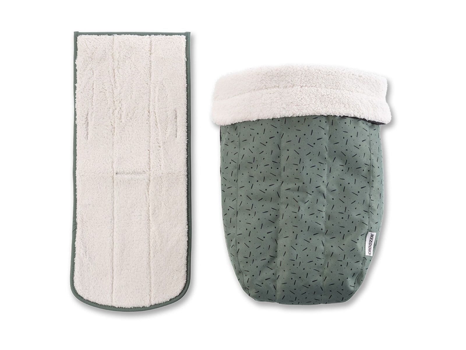 Croozer Winter-Set (für Babysitz ab 2018), jungle green/black - Bild 1