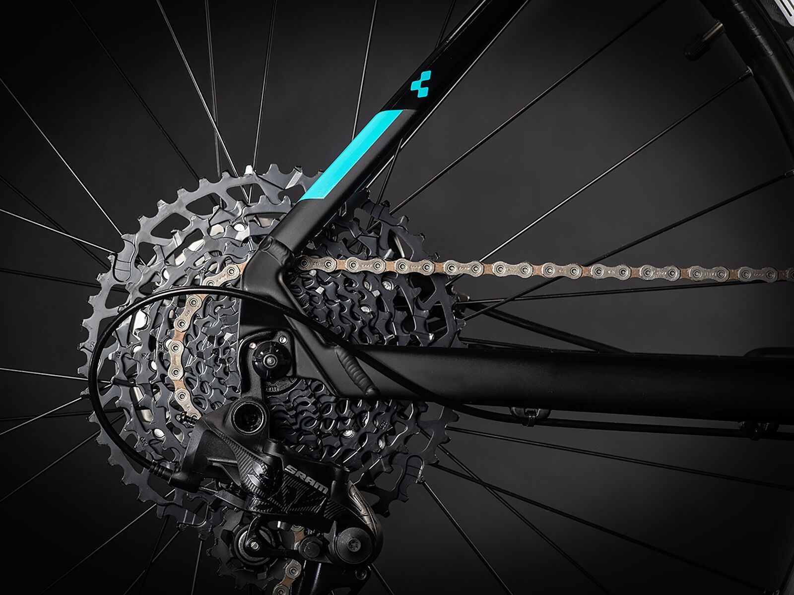 Cube Analog 29, black´n´petrol - Bild 3