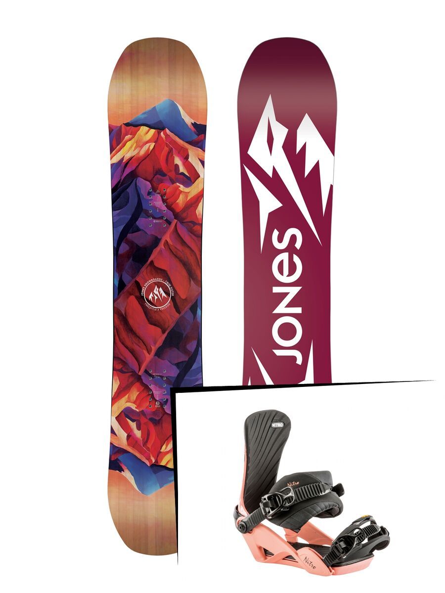 Set: Jones Twin Sister 2019 + Nitro Ivy flamingo - Bild 1