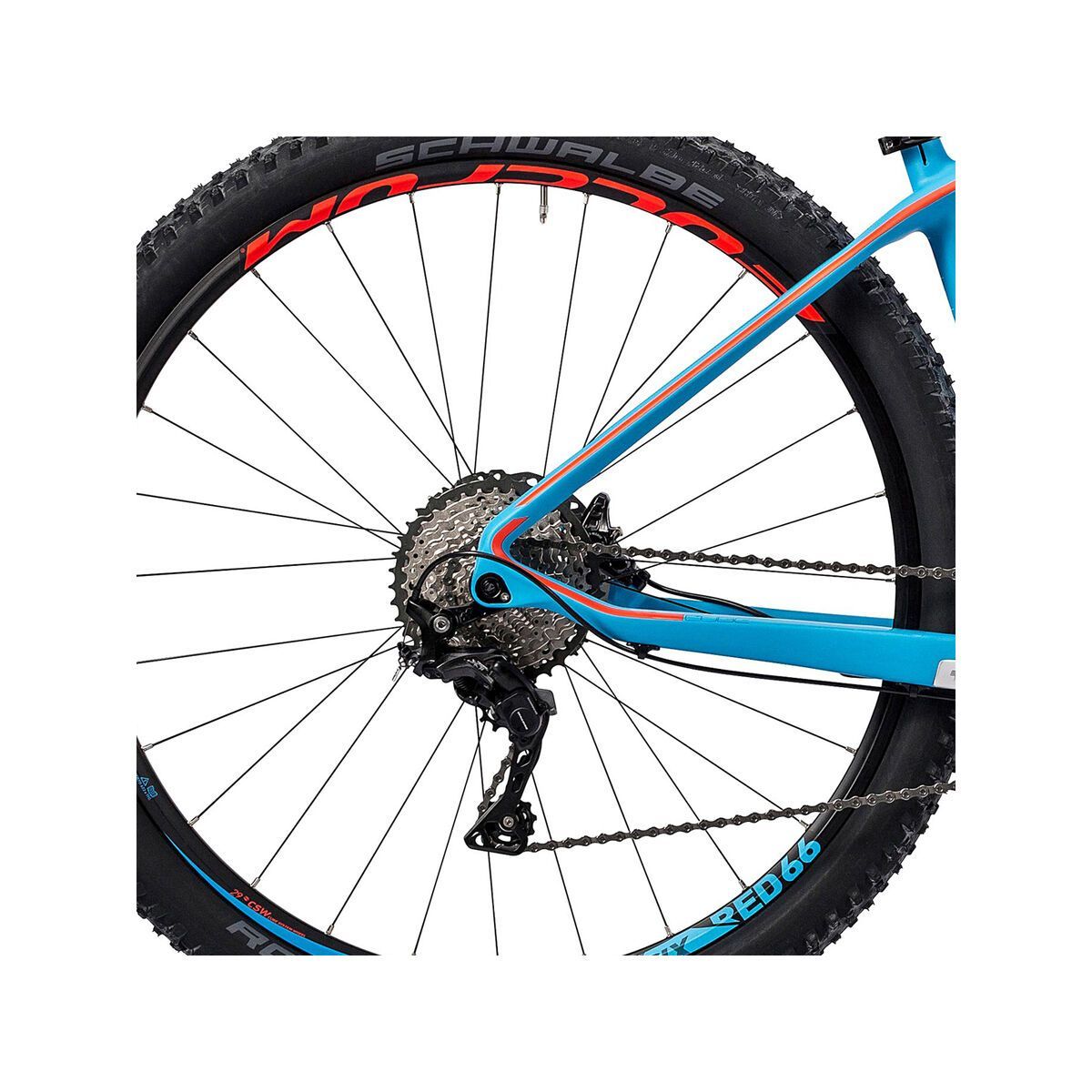 Cube Access WLS GTC SL 27.5, reefblue´n´flashred - Bild 4