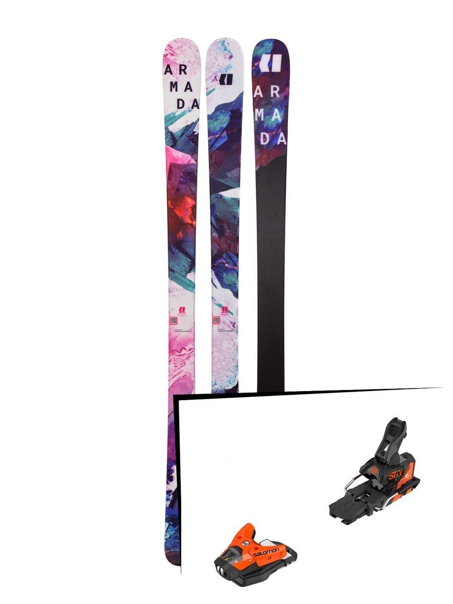 Set: Armada Victa 83 2019 + Salomon STH2 WTR 13 orange/black - Bild 1