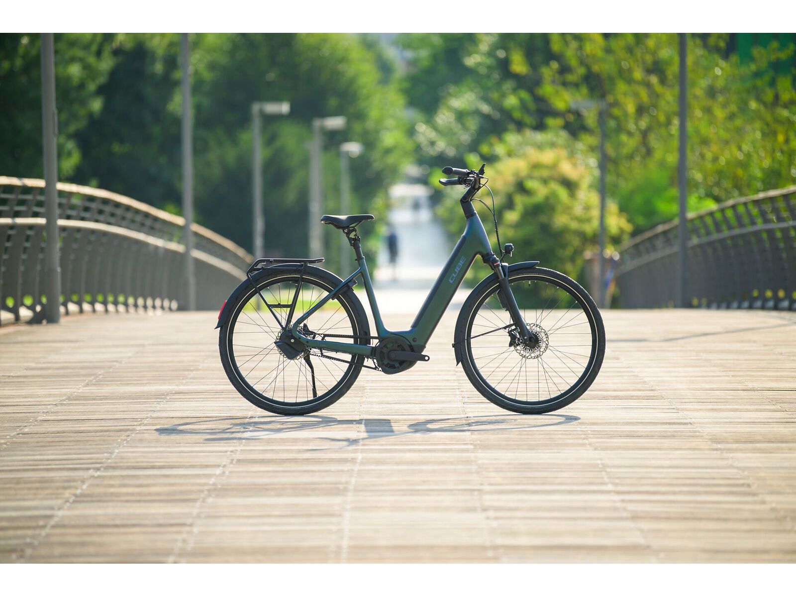 Cube Supreme Hybrid Deluxe SLX 600 Easy Entry, metalblue´n´reflex - Bild 14