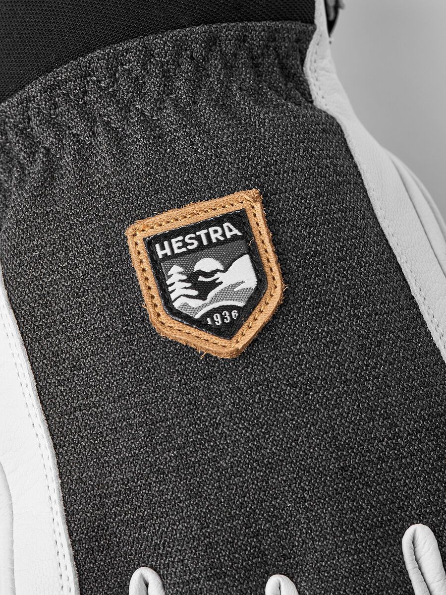 Hestra Army Leather Patrol 5 Finger, charcoal - Bild 3
