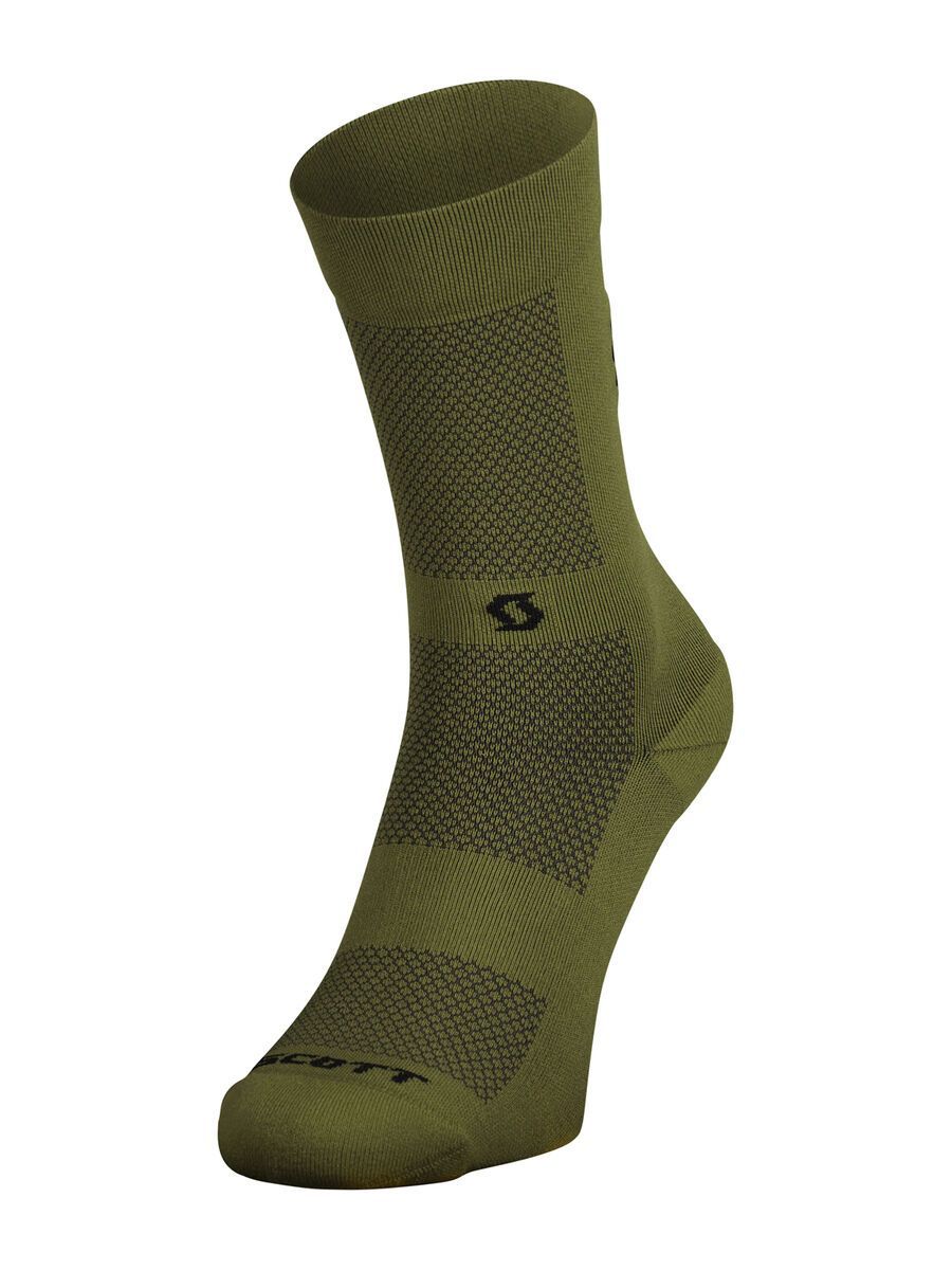 Scott Full Send Crew Sock, fir green/black - Bild 1