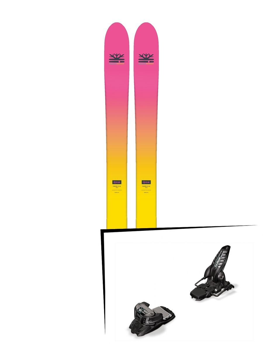 Set: DPS Skis Yvette 112 RP2 Foundation 2018 + Marker Griffon 13 - Bild 1