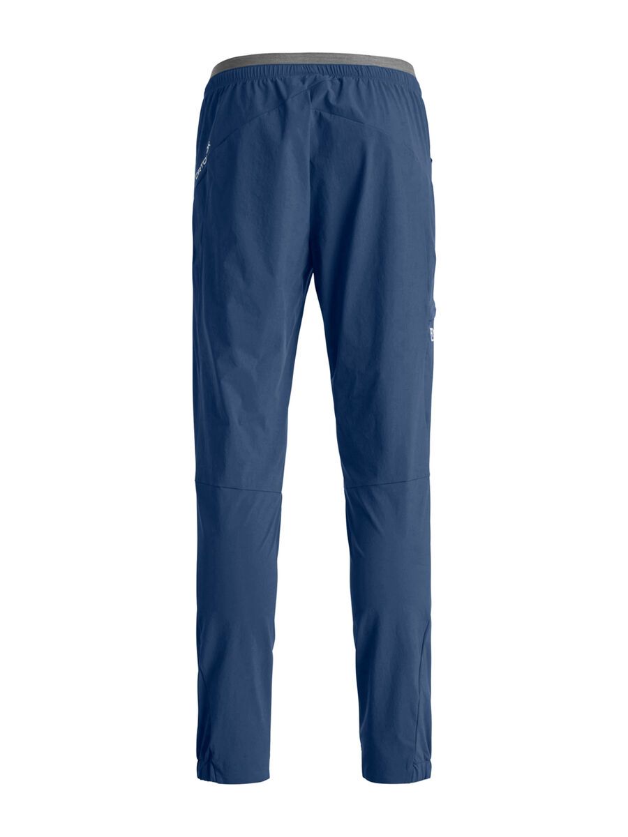 Ortovox Merino Shield Ultra Light Trace Pants M, blue nunatak - Bild 2