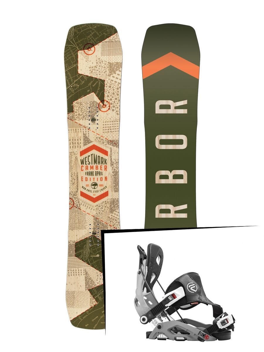 Set: Arbor Westmark Camber 2017 + Flow Fuse Hybrid (1513151S) - Bild 1