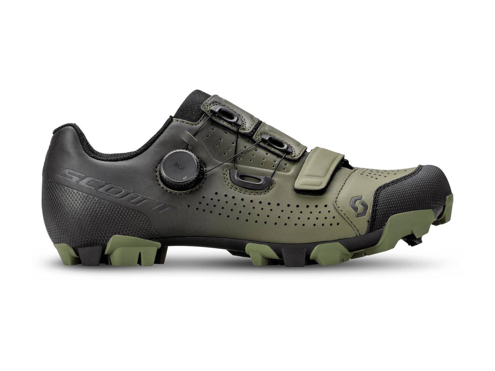 Scott MTB Team BOA Shoe, black/fir green - Bild 3