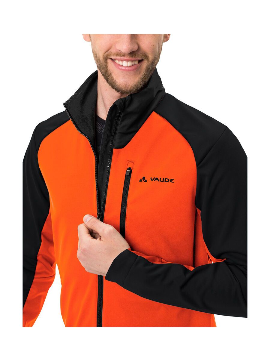 Vaude Men's Posta Softshell Jacket VI, neon orange - Bild 4