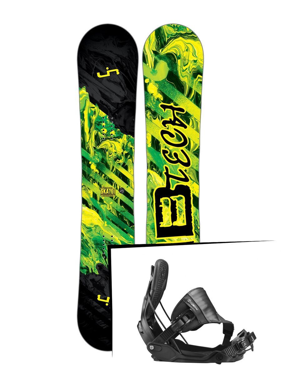 Set: Lib Tech Sk8 Banana 2017 + Flow Five Hybrid (1718390S) - Bild 1