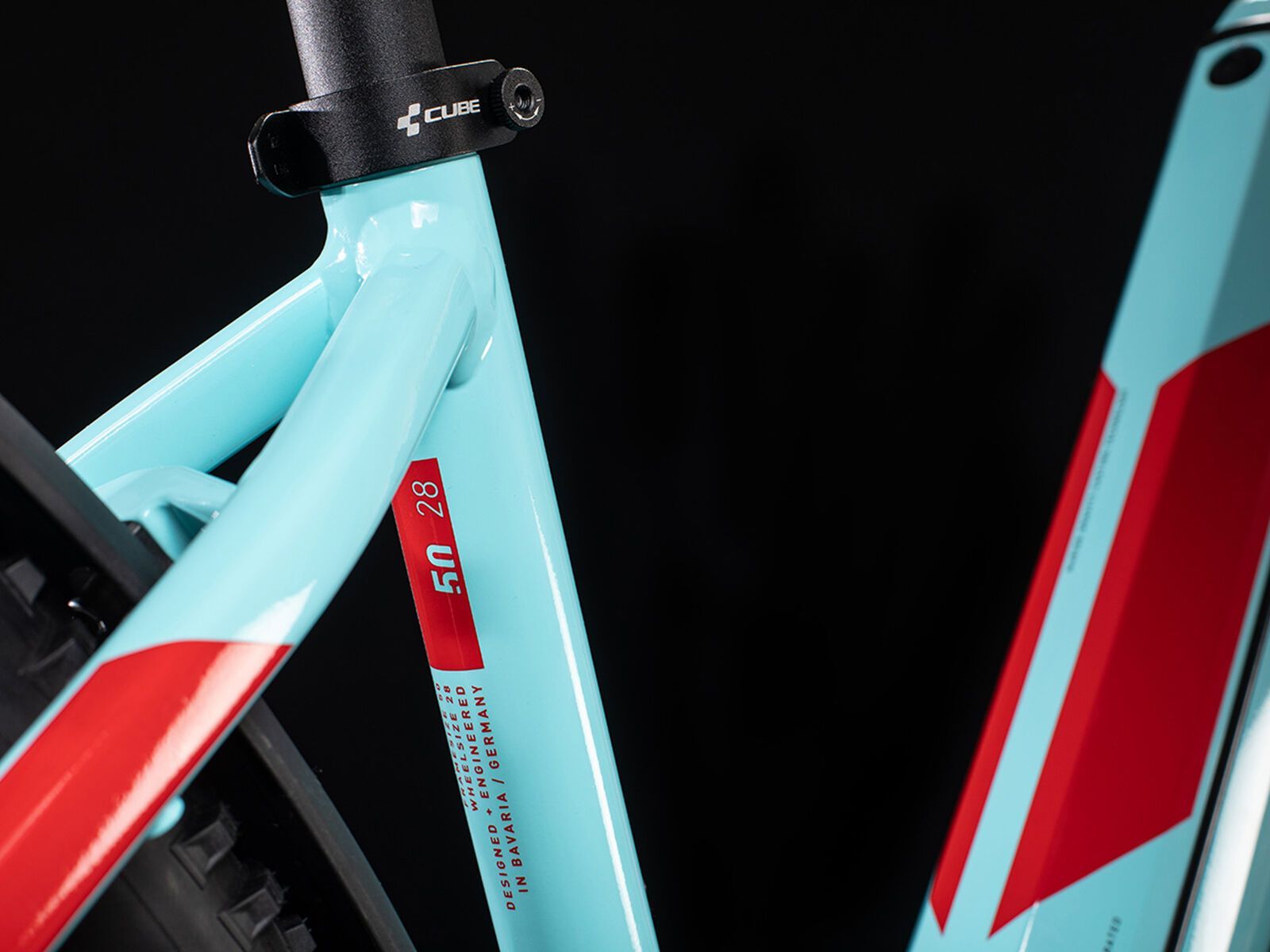 Cube Nuride Hybrid Pro Allroad 500, glacierblue´n´red - Bild 4