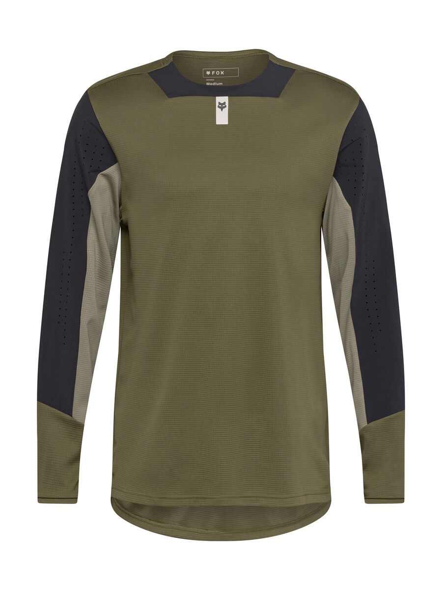 Fox Defend LS Jersey, olive green - Bild 1