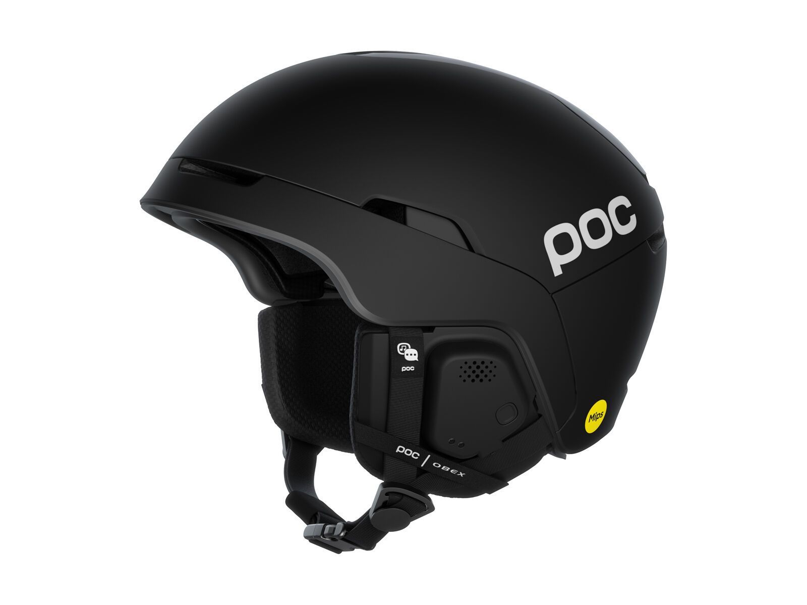 POC Obex MIPS Communication, uranium black matt - Bild 1