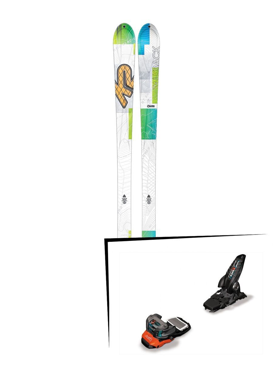 K2 SKI Set: Talkback 80 2016 + Marker Lord S.P.14 - Bild 1