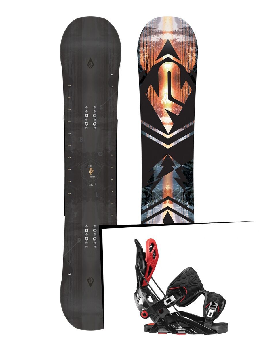 Set: K2 Subculture 2017 + Flow Fuse-GT (1718345S) - Bild 1