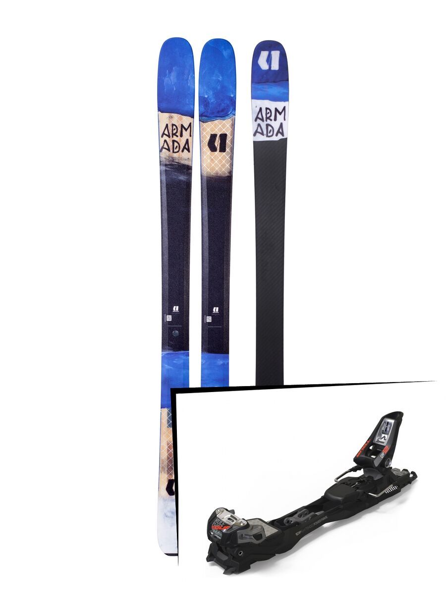 Set: Armada Tracer 98 2018 + Marker F12 Tour EPF black/anthracite - Bild 1