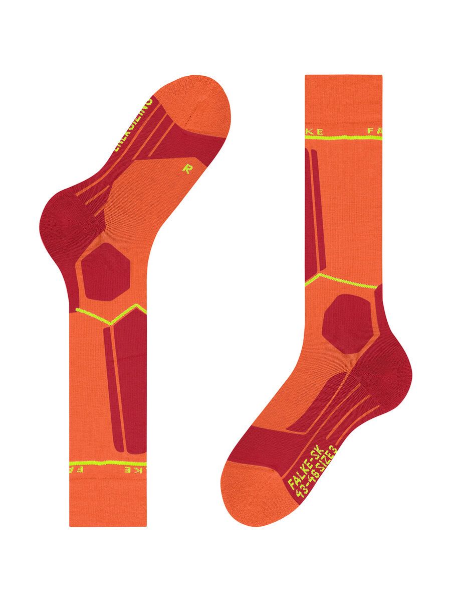 Falke SK Compression Energy Herren W2, flash orange - Bild 6