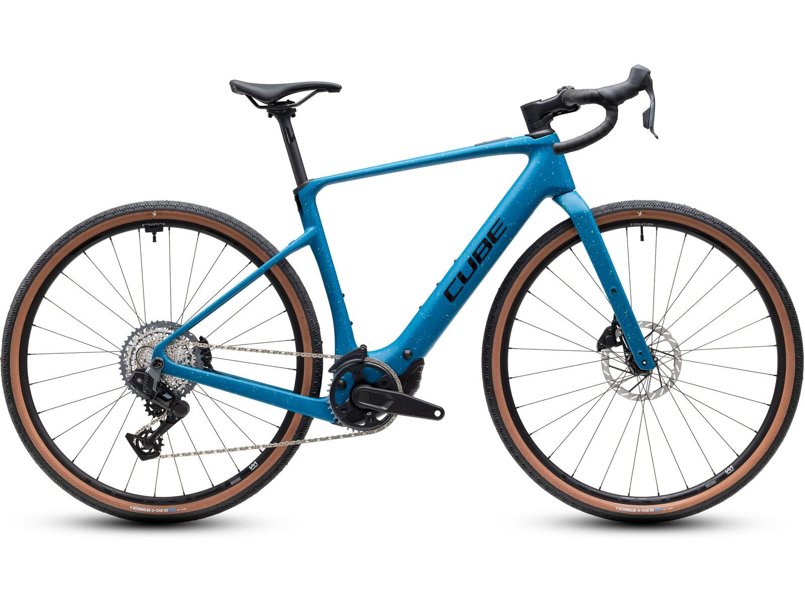 Cube Nuroad Hybrid C:62 EXC 400X, tropicalteal´n´black - Bild 1