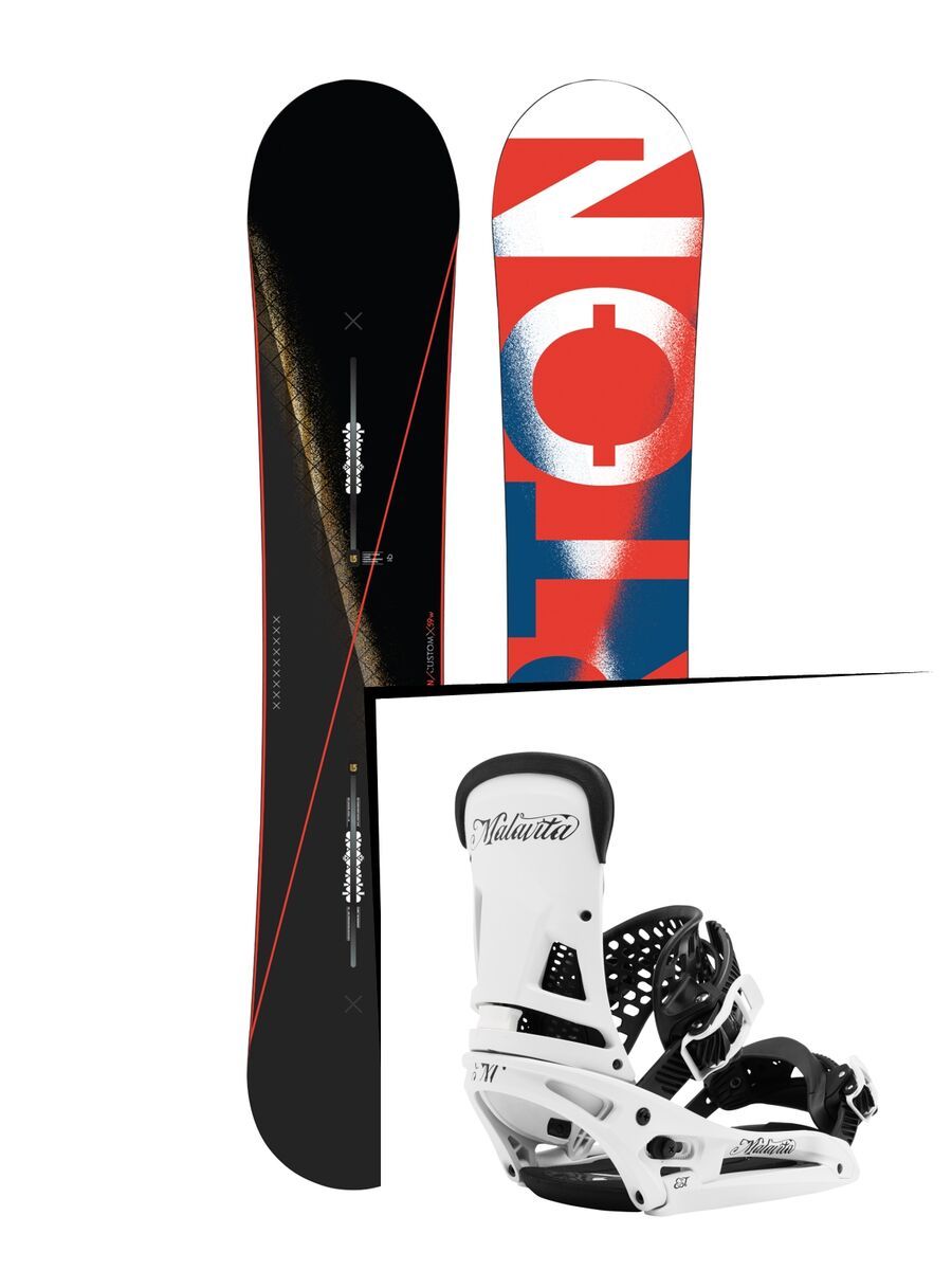 Burton Set: Custom X Wide 2016 + Burton Malavita EST - Bild 1